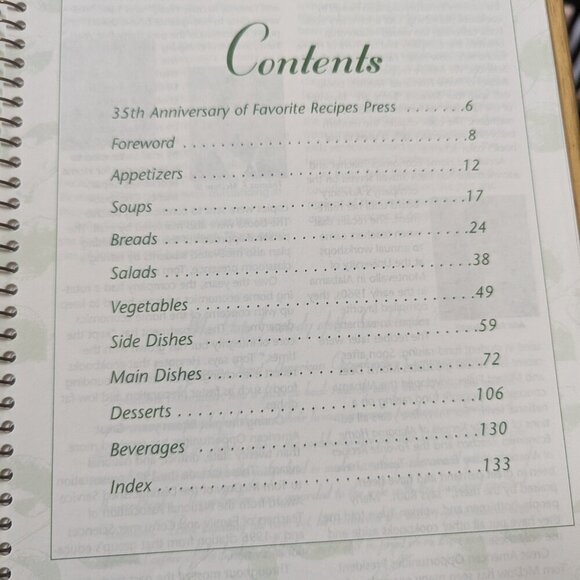 35th Anniversary Cookbook favorite recipes family and consumer science teachers - Picture 4 of 4